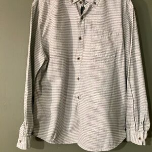 Men's  Carbon 2 Blue Cobalt Button Down Shirt L